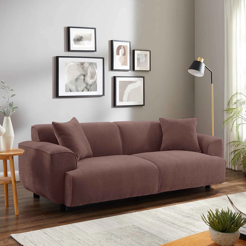 Best Contemporary Sofa From Wayfair With a Rounded Silhouette