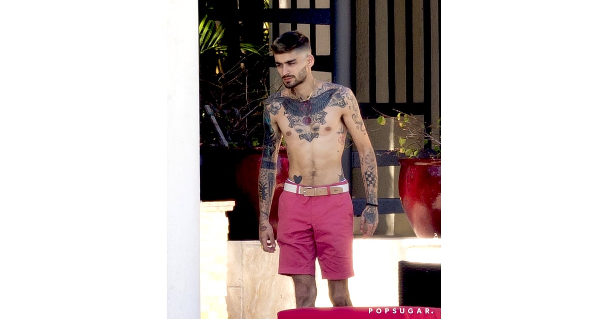 Zayn Malik Shirtless After Gigi Hadid Breakup March 2018 Popsugar Celebrity Photo 6 