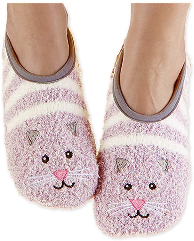 Snoozies Fuzzy Animal Socks
