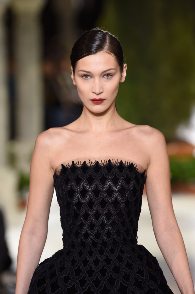 Bella Hadid Walking the Oscar de la Renta Show at NYFW February 2019