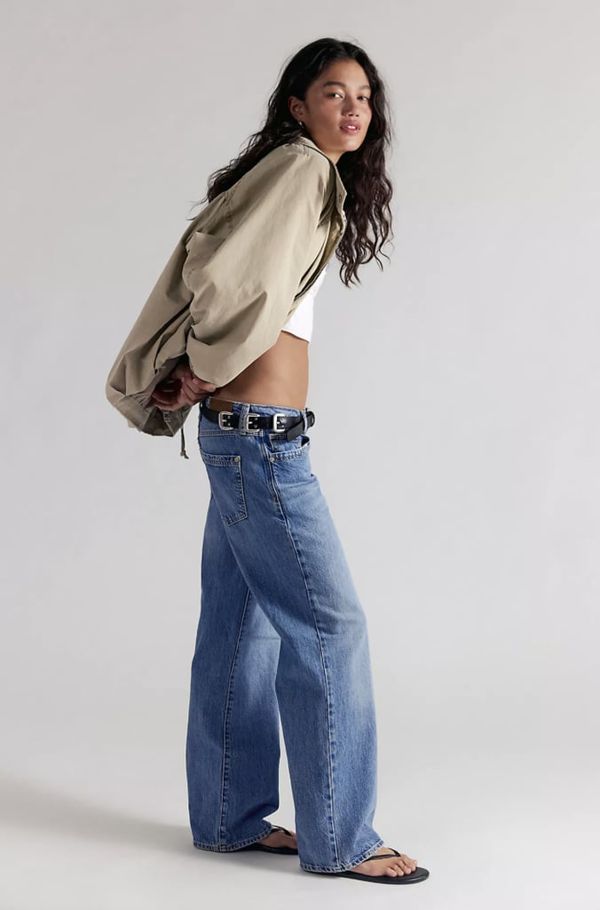 We The Free Tennessee Low-Rise Boyfriend Jeans ($128)
You can never go wrong with a good pair of jeans. This low-rise pair from Free People serves as the perfect, versatile item to take you from touring Big Ben to dinner with a view.