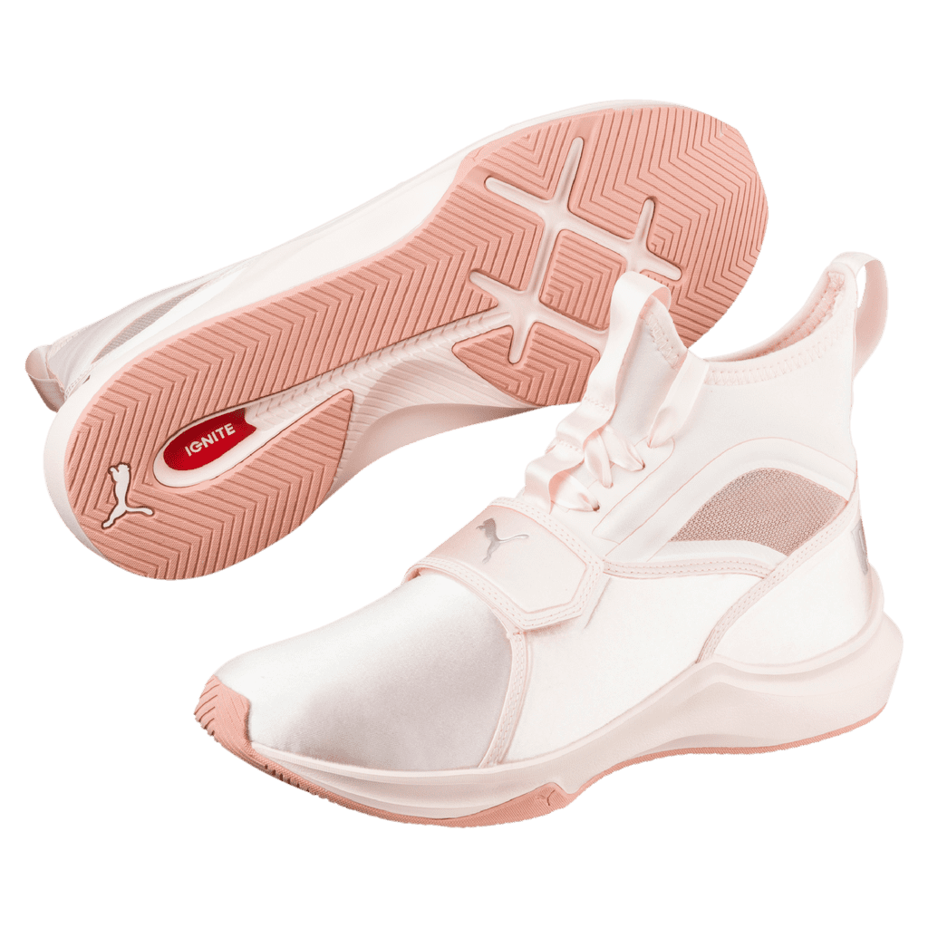 puma womens selena gomez pink phenom trainers