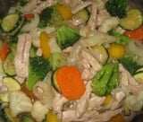 Family Friendly - Pork with Vegetables Sweet and Sour Stir-Fry