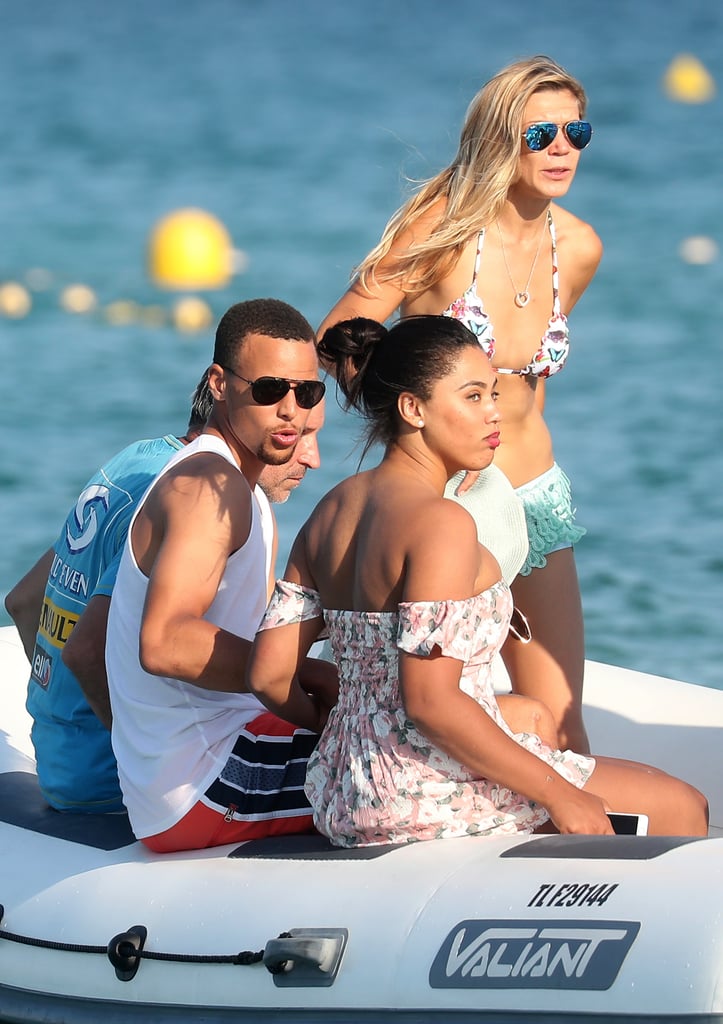 Ayesha and Stephen Curry in St. Tropez July 2016 | Pictures