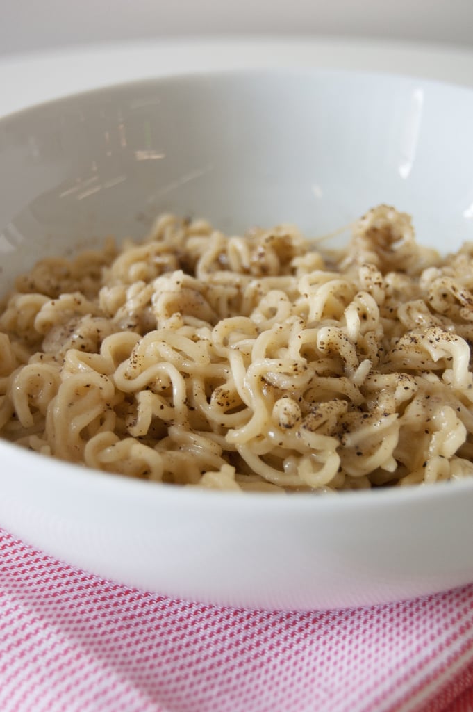 No pasta present? Try instant ramen!