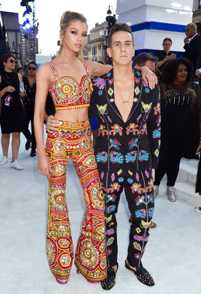 Stella Maxwell and Jeremy Scott