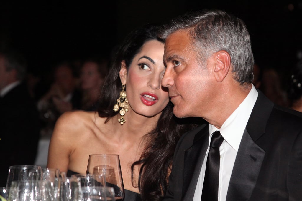George Clooney and Amal Alamuddin Red Carpet Pictures