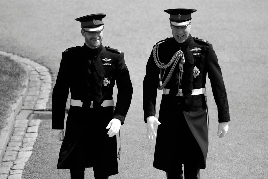 British Royal Family Black and White Photos