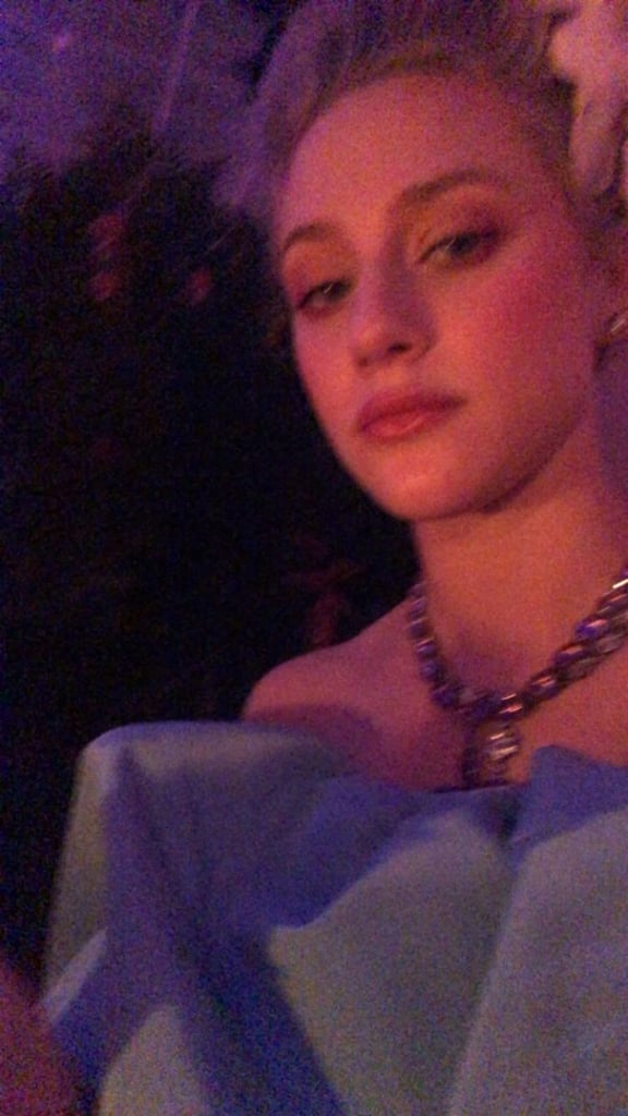 Lili Reinhart Captured Herself Eating Dessert Inside the Met Ball