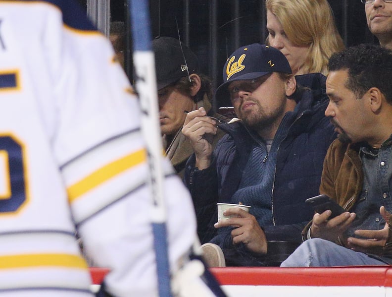 When He Indulged in Some Ice Cream at a Hockey Game