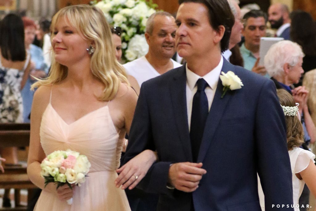 Kirsten Dunst's Pink Bridesmaid Dress