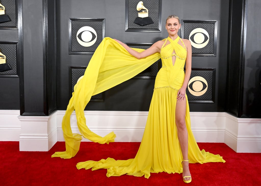 Kelsea Ballerini’s Sleek Bun Hairstyle at 2023 Grammys