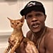 Hot Cat Dad Rapping in the Bathtub