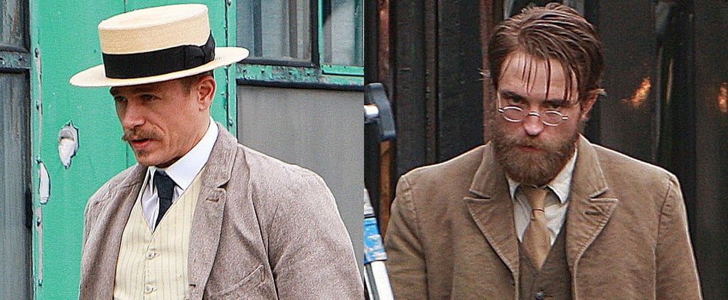 Charlie Hunnam and Robert Pattinson on Lost City of Z Set