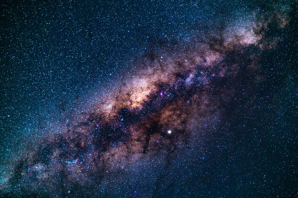 Our galaxy, the Milky Way, contains at least 100 billion stars, including our sun.