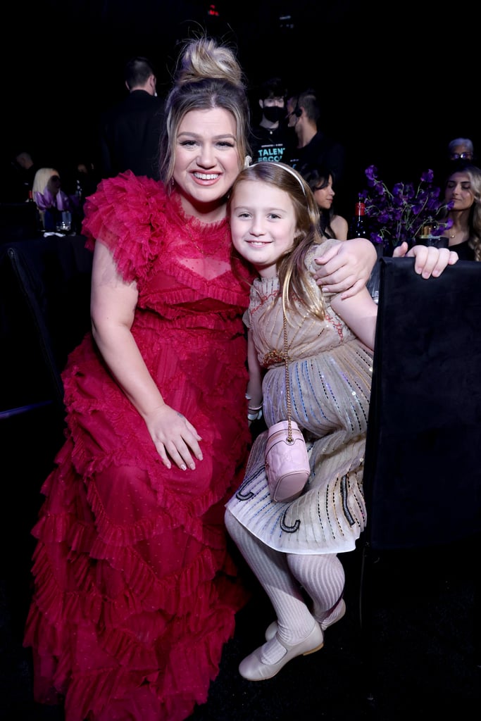 Kelly Clarkson and River Rose at People's Choice Awards 2022