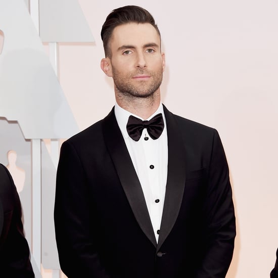 Adam Levine's Mermaid Back Tattoo February 2016