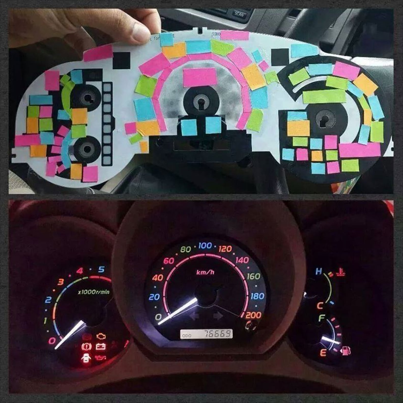 Color Dashboard Lights | PS Tech