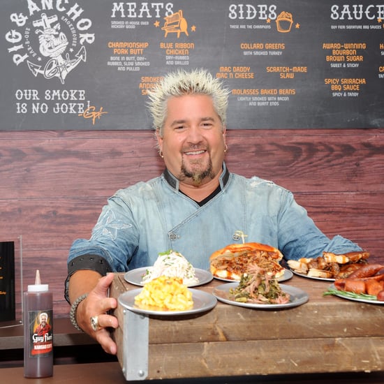 Guy Fieri Cooks For California Wildfire Victims