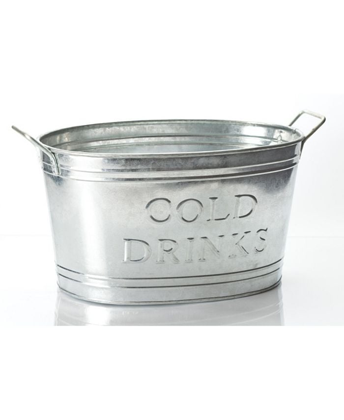 St. Croix KINDWER Galvanized Cold Drinks Oval Tub