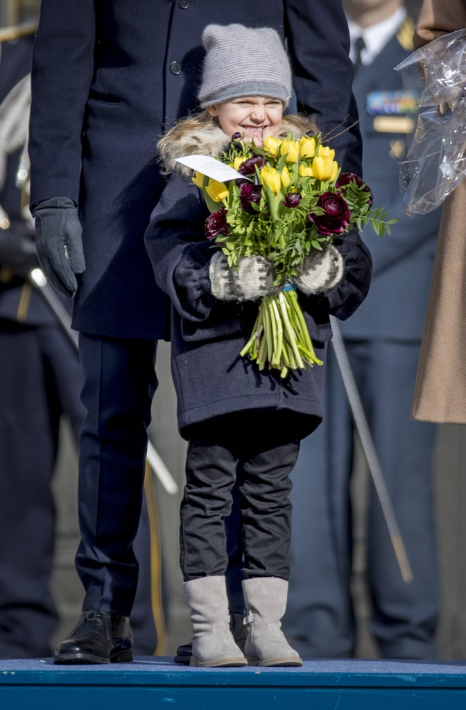 Princess Victoria and Family at Name Day Ceremony March 2017