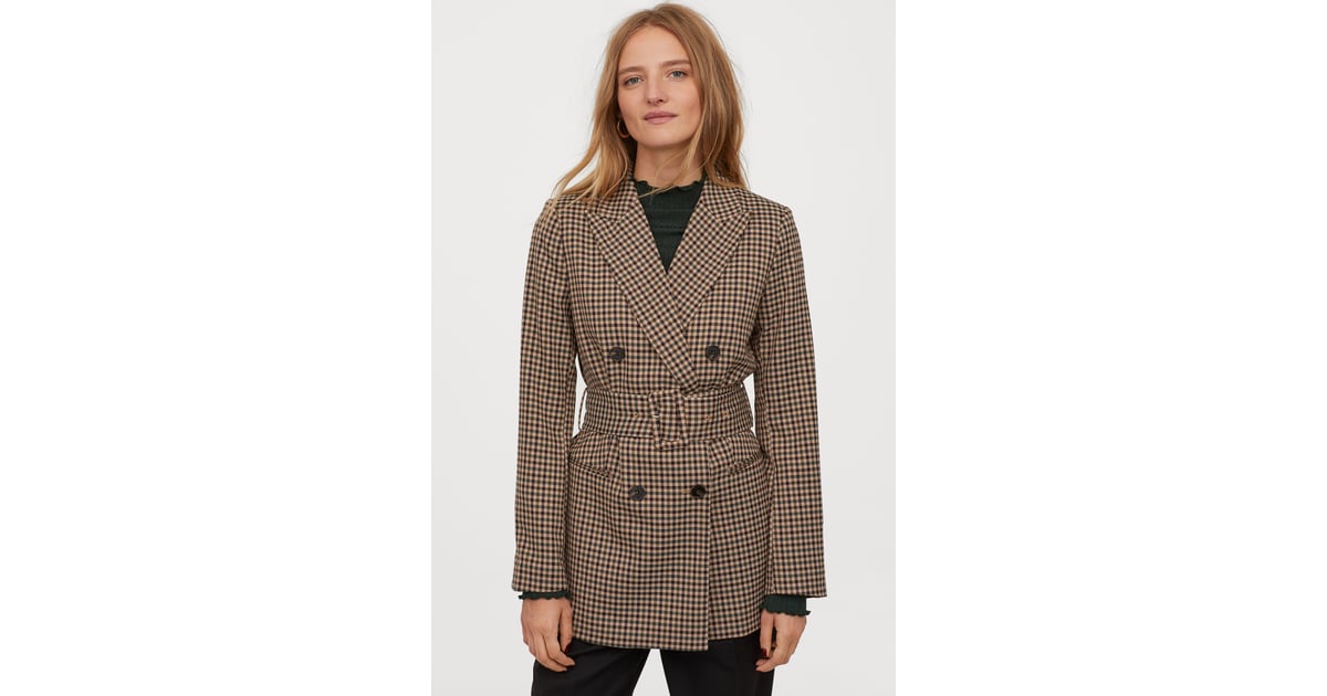 hm double breasted jacket