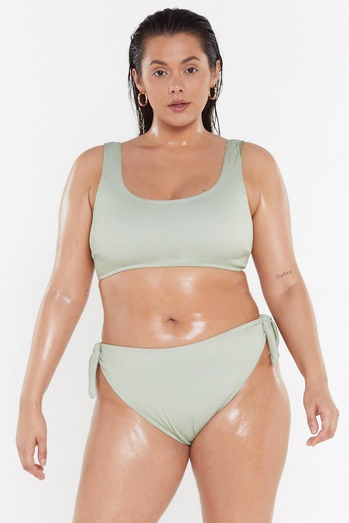 Nasty Gal It's Up to You High-Waisted Bikini Bottoms