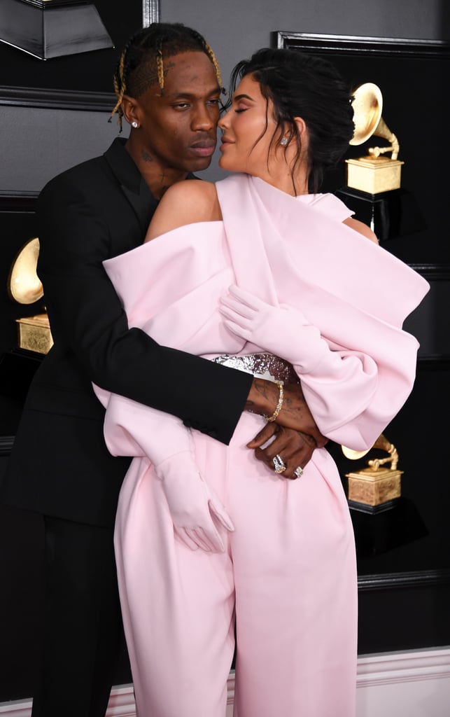 Kylie Jenner and Travis Scott at the 2019 Grammys