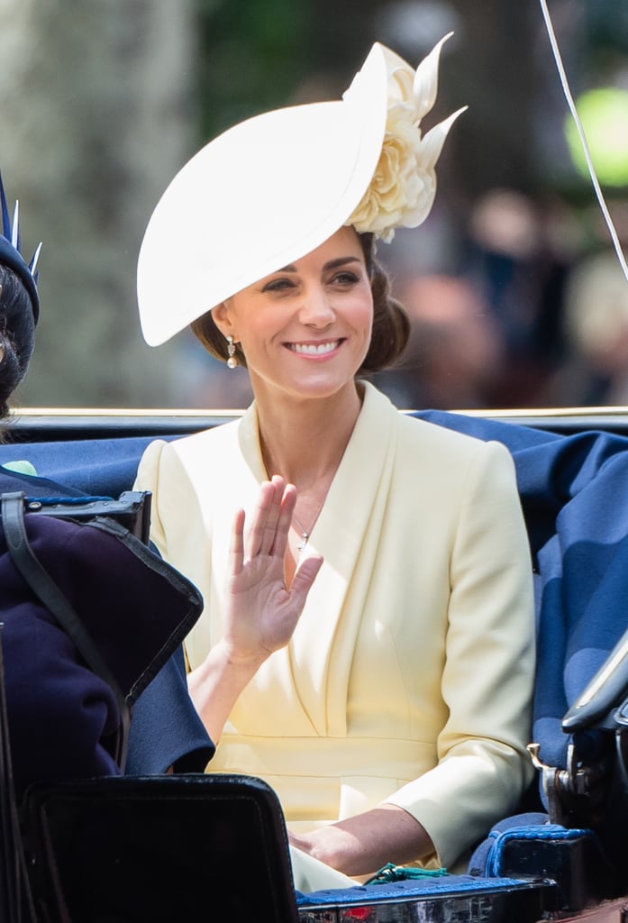 Kate Middleton Yellow Outfit at Trooping the Colour 2019