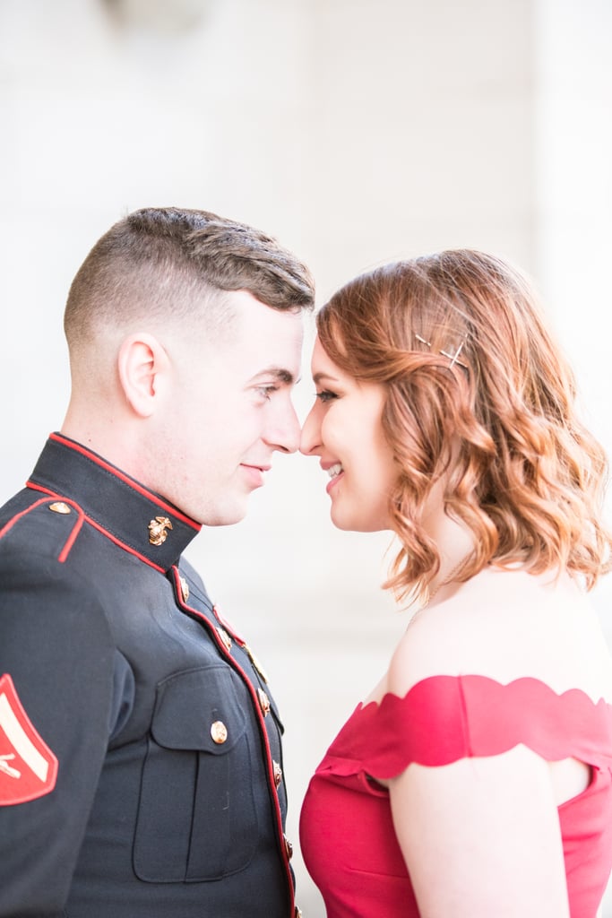 Military Couple Engagement Session in Washington DC