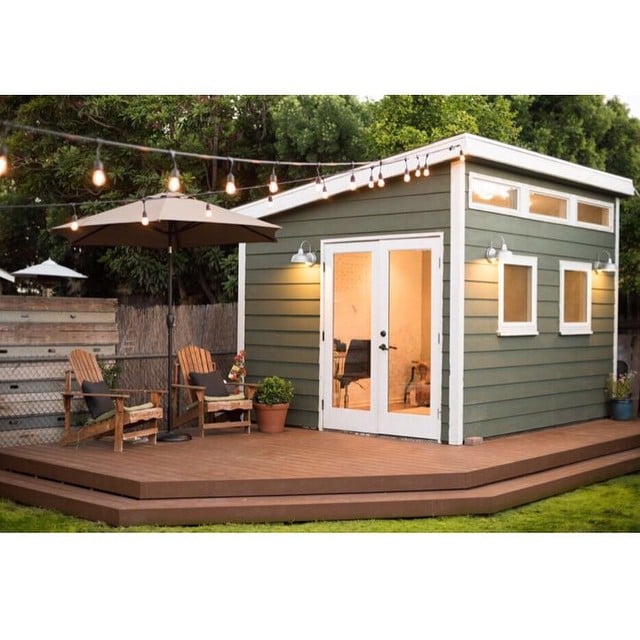 Office Sheds Shed Renovation Ideas POPSUGAR Home Photo 9