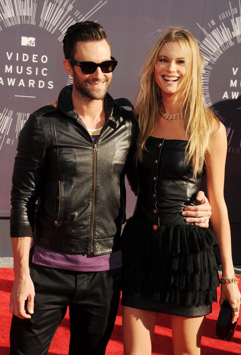 Adam Levine and Behati Prinsloo, 2014