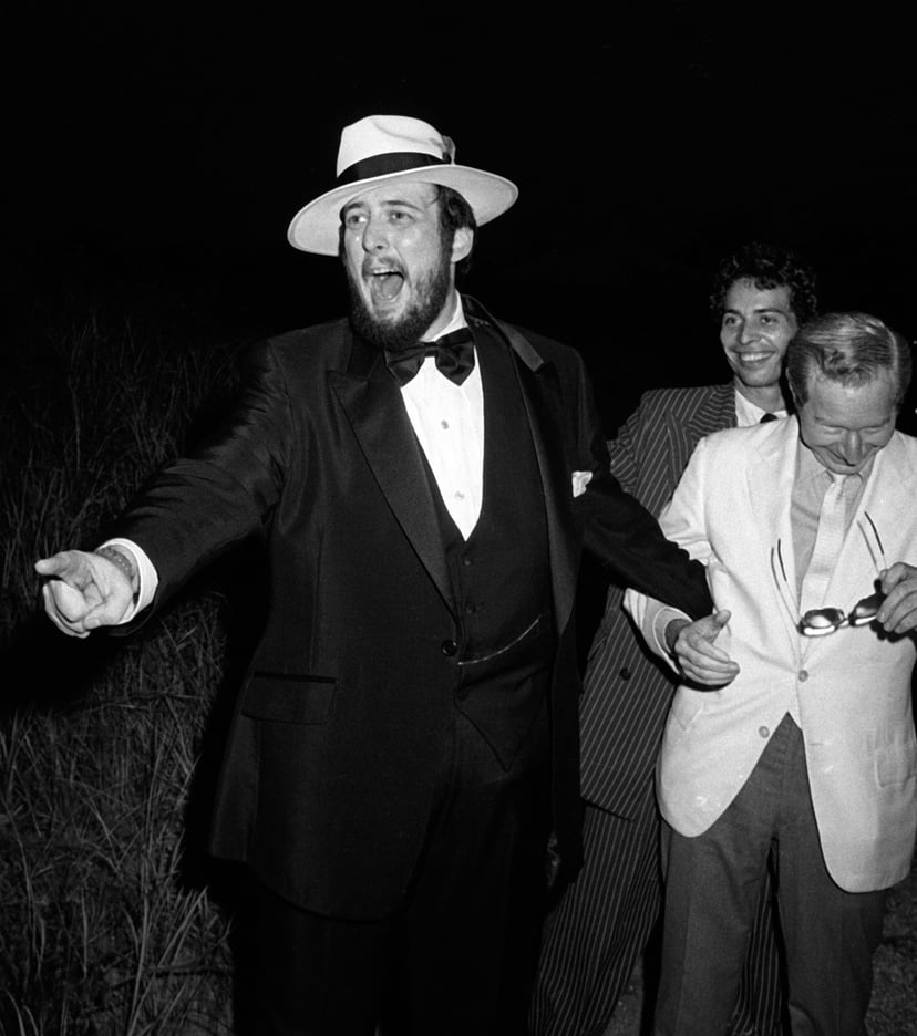 SOUTHAMPTON, NY - SEPTEMBER 5:  Roy Radin attends Roy Radin - Toni Fillet Wedding on September 5, 1981 at his home in Southampton, New York. (Photo by Ron Galella, Ltd./Ron Galella Collection via Getty Images)