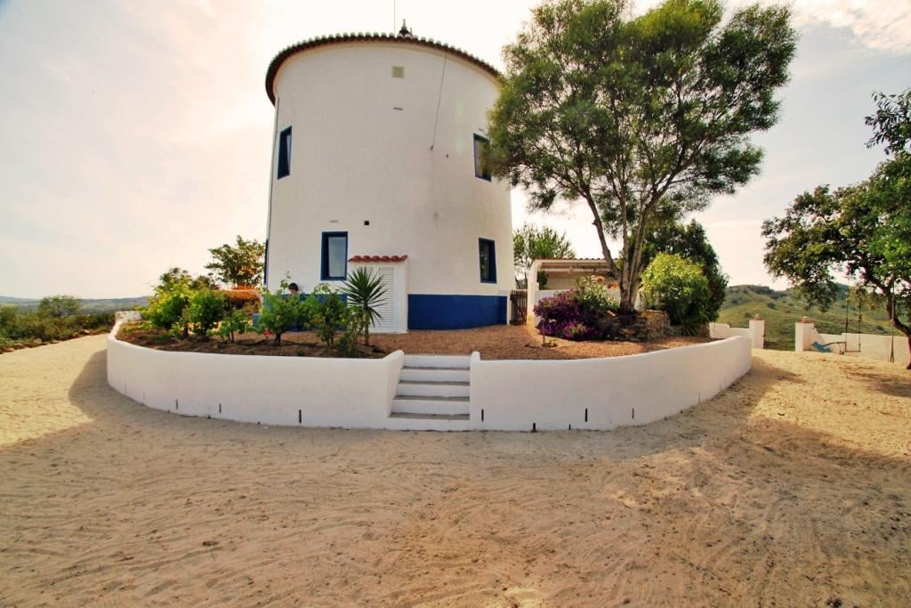 Mill on the Hill in Ourique, Portugal