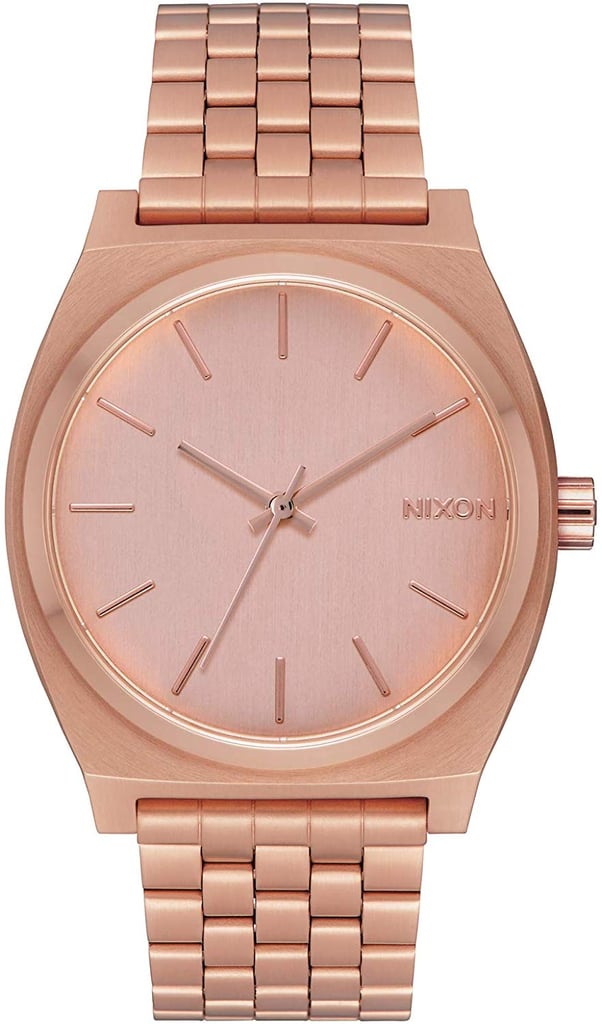 NIXON Time Teller Rose Gold Watch