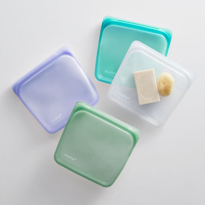 A Plastic Alternative: Stasher Reusable Sandwich Bags Set