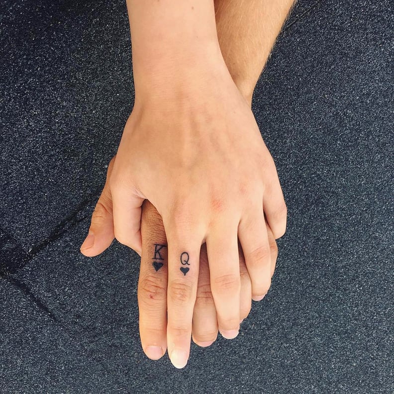 King And Queen Tattoos  Him and her tattoos, Matching tattoos