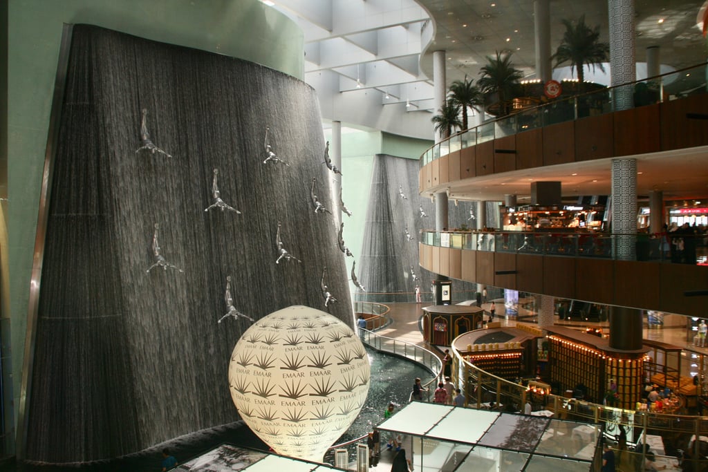 The indoor fountain is a must see. Things to Do at the Dubai Mall