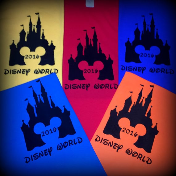 Matching Disney Family Home Shirts