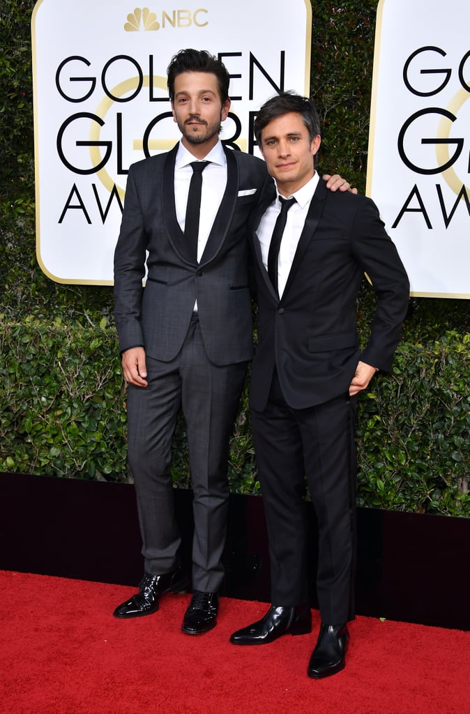 Gael Garcia Bernal and Diego Luna at the 2017 Golden Globes