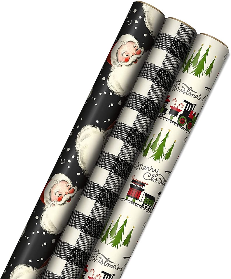 Something Festive Yet Unique: Hallmark Black Christmas Wrapping Paper