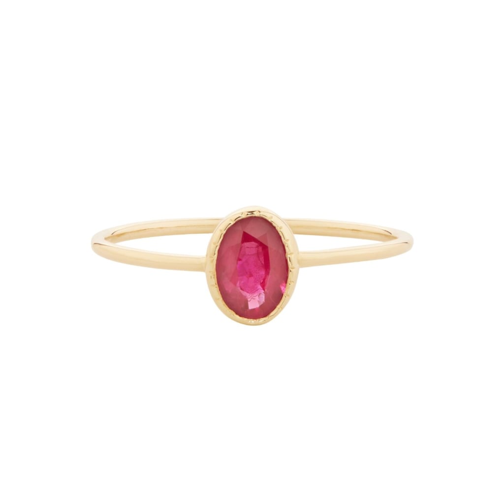Jennie Kwon Caravaggio Ruby Ring ($895)