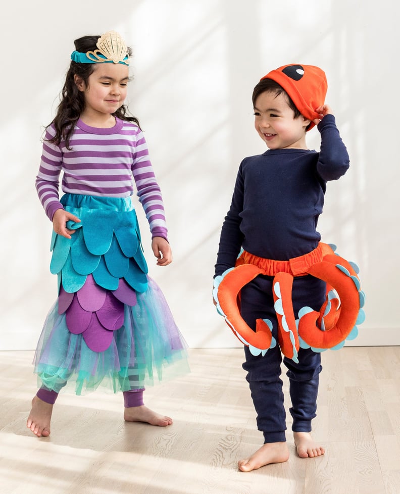 Hanna Andersson Laughing Mermaid and Curious Octopus Costumes