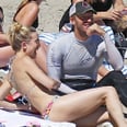 Kate Hudson Bares Her Bikini Body During a Beach Day With Chris Martin