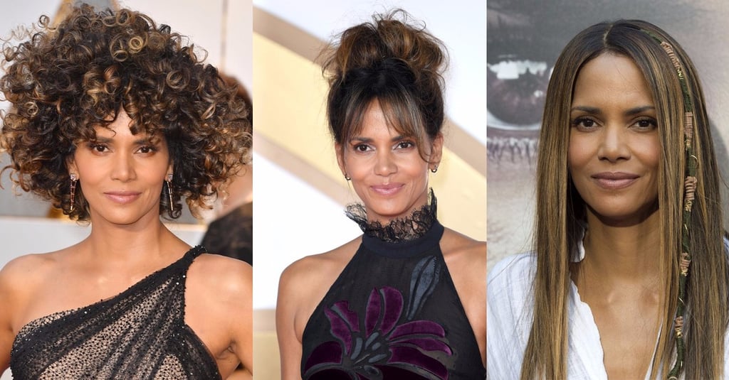 Best Halle Berry Hair Moments of 2017