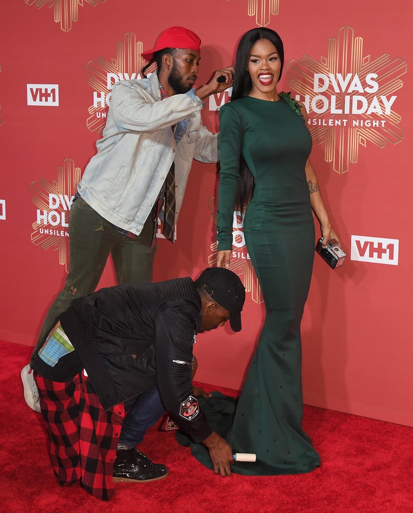 Teyana Taylor at Divas Holiday Event December 2016