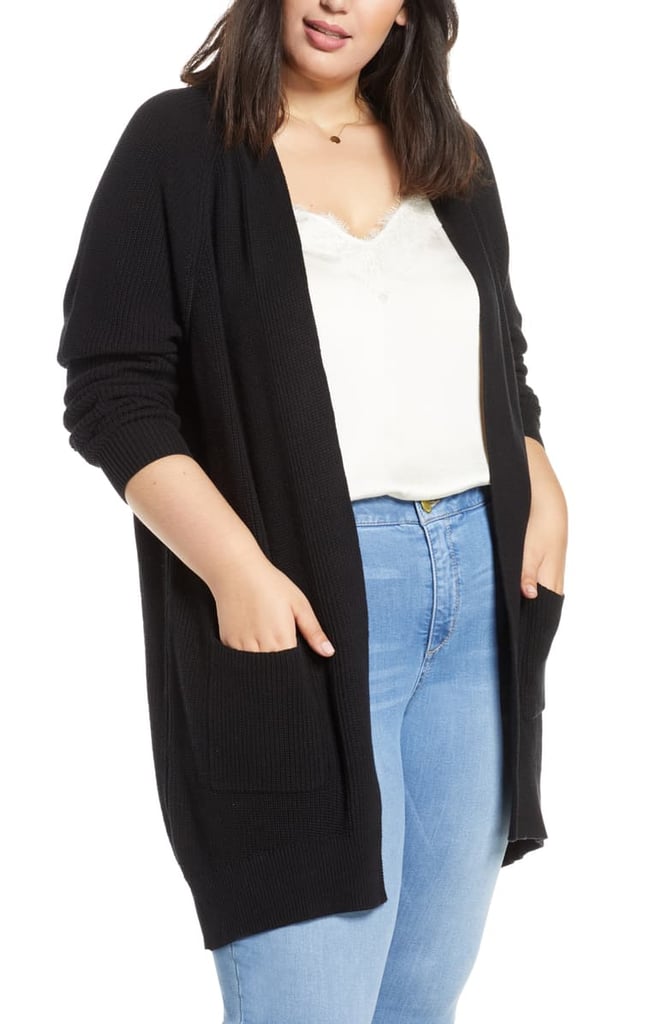 BP. Longline Open Cardigan