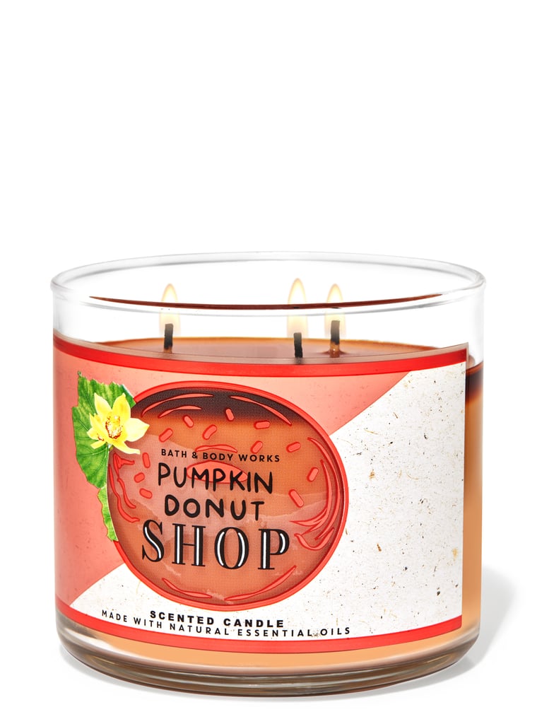 Pumpkin Donut Shop 3-Wick Candle