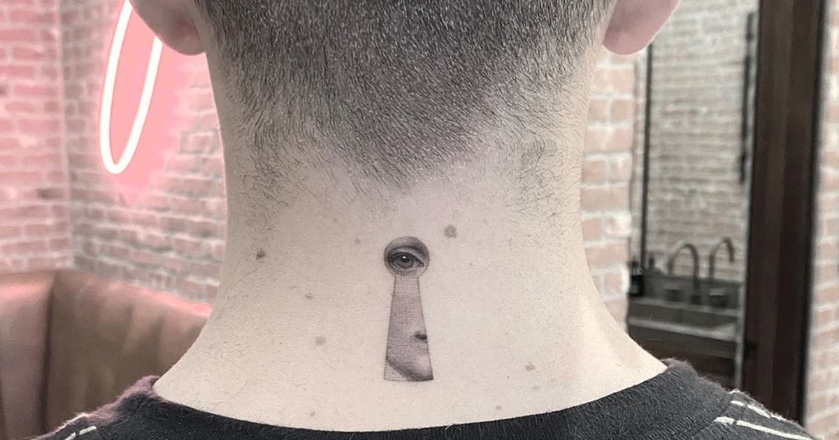Tattoo artist NAL shared a look at Joe Jonas's new neck tattoo - an ap...