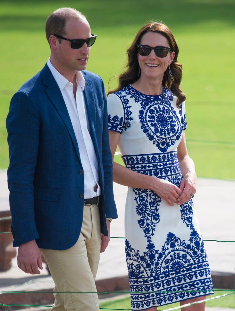 Who Designed Kate Middleton's Taj Mahal Dress?